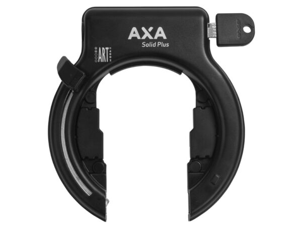 Køb AXA Solid Plus - Ringlås med plug in system - Sort online billigt tilbud rabat cykler cykel