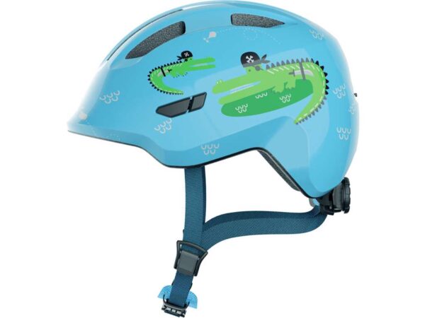 Køb Abus Smiley 3.0 - Cykelhjelm til børn - Blue Croco - Str. 45-50 cm online billigt tilbud rabat cykler cykel