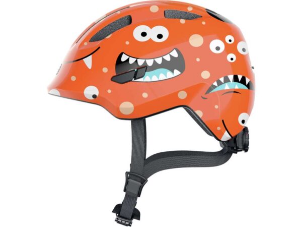 Køb Abus Smiley 3.0 - Cykelhjelm til børn - Orange monster - Str. 45-50 cm online billigt tilbud rabat cykler cykel