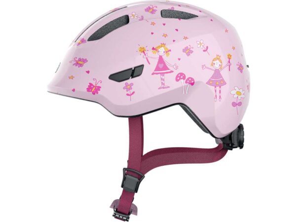 Køb Abus Smiley 3.0 - Cykelhjelm til børn - Rose Princess - Str. 50-55 cm online billigt tilbud rabat cykler cykel