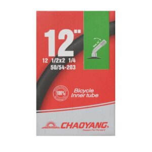 Køb Chaoyang Slange 12 1/2 x 2 1/4 med vinklet 42° Autoventil online billigt tilbud rabat cykler cykel