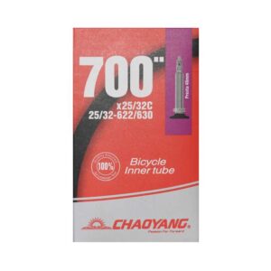 Køb Chaoyang Slange 700 x 25-32C med 48mm lang Racerventil online billigt tilbud rabat cykler cykel