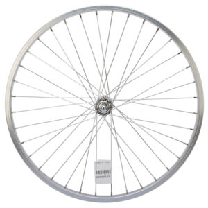 Køb Contec 24" forhjul - Aluminiumsfælg - 19-507 - 2 mm eger - Sølv online billigt tilbud rabat cykler cykel