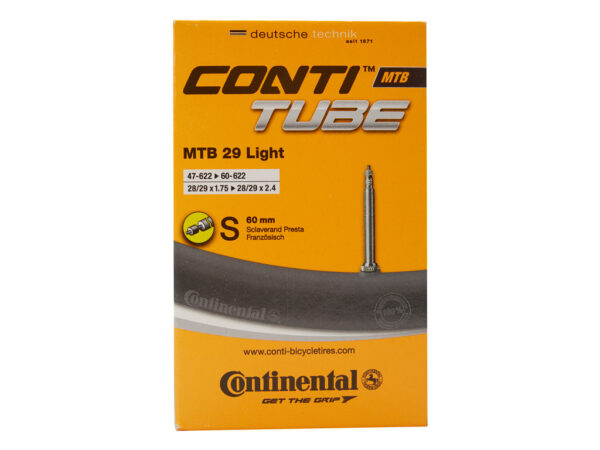 Køb Continental MTB 29 Light - Cykelslange - Str. 29"x1.75-2.40" - 60 mm racerventil online billigt tilbud rabat cykler cykel