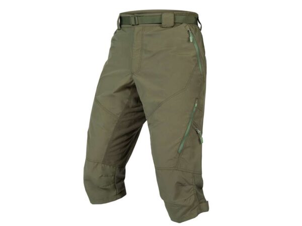 Køb Endura Hummvee - 3/4 MTB cykelshorts - Liner med pude - Forest Green -  Str. XL online billigt tilbud rabat cykler cykel