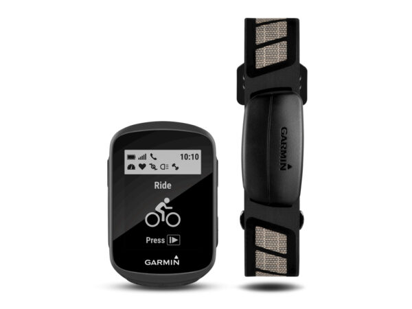 Køb Garmin Edge 130 Plus HR bundle - GPS Cykelcomputer inkl. pulsbælte online billigt tilbud rabat cykler cykel