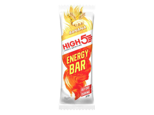 Køb High5 Energybar - Banan 55 gram online billigt tilbud rabat cykler cykel