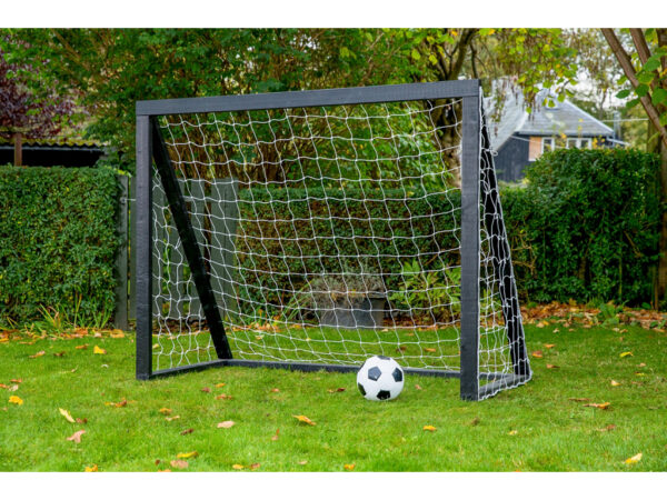 Køb Homegoal - Pro Junior sort - Fodboldmål i træ - 175x140 cm online billigt tilbud rabat cykler cykel