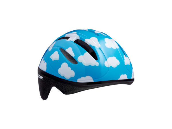 Køb Lazer Bob - Cykelhjelm Barn - Str. 46-52 cm - Blå med skyer online billigt tilbud rabat cykler cykel