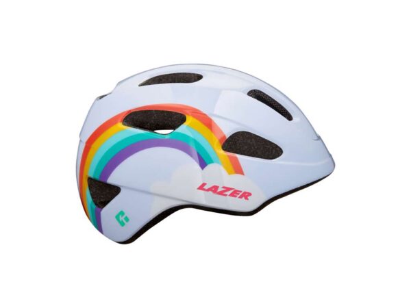 Køb Lazer Pnut KinetiCore - Cykelhjelm barn - Str. 46-52 cm - Rainbow online billigt tilbud rabat cykler cykel