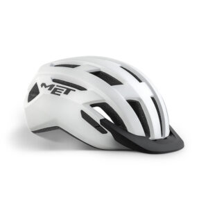 Køb MET Allroad - Cykelhjelm - Mat Hvid - Str. 52-56 cm online billigt tilbud rabat cykler cykel