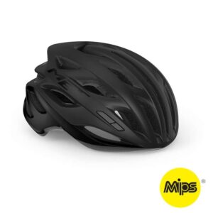 Køb MET Estro Mips - Cykelhjelm - Matsort - Str. 58-61 cm online billigt tilbud rabat cykler cykel
