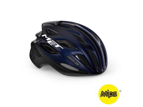 Køb MET Estro Mips - Cykelhjelm - Navy/Sort - Str. 56-58 cm online billigt tilbud rabat cykler cykel