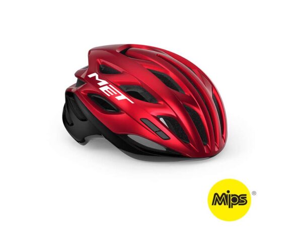 Køb MET Estro Mips - Cykelhjelm - Rød/Sort - Str. 56-58 cm online billigt tilbud rabat cykler cykel