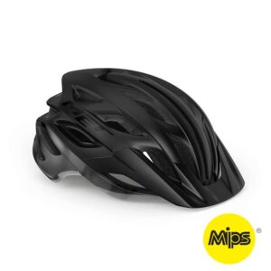 Køb MET Veleno Mips - MTB Cykelhjelm - Mat Sort - Str. 56-58 cm online billigt tilbud rabat cykler cykel