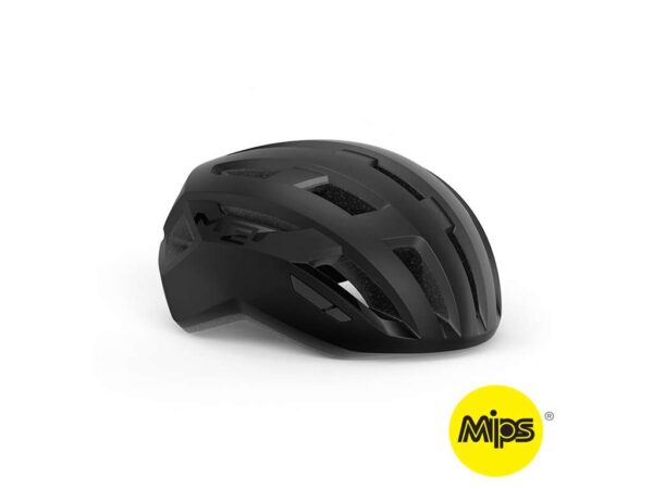 Køb MET Vinci Mips - Cykelhjelm - Mat Sort - Str. 56-58 cm online billigt tilbud rabat cykler cykel