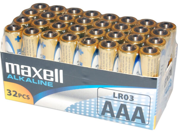 Køb Maxell - Batteri - AAA/LR03 Alkaline SP - 32 stk online billigt tilbud rabat cykler cykel