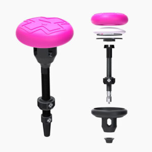 Køb Muc-Off Tubeless Tag Holder  - Holder til Apple Airtag - 44 mm - Sort/Pink online billigt tilbud rabat cykler cykel