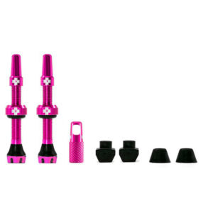 Køb Muc-Off - Tubeless Ventiler - 44mm lange - Pink - 2 stk. online billigt tilbud rabat cykler cykel