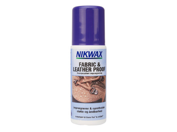 Køb Nikwax Fabric & Leather - Imprægnering til fodtøj tekstil og skind - 125 ml online billigt tilbud rabat cykler cykel