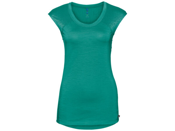 Køb Odlo - Natural + Ceramiwool light Suw Top - Løbe t-shirt - Dame - Grøn online billigt tilbud rabat cykler cykel