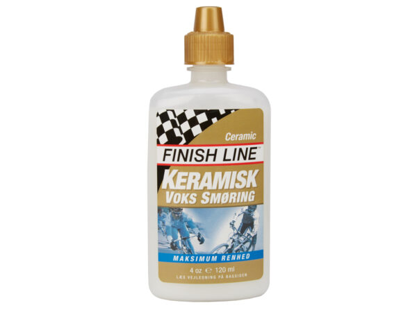 Køb Olie Finish Line Ceramic Wax 120ml drypflaske online billigt tilbud rabat cykler cykel