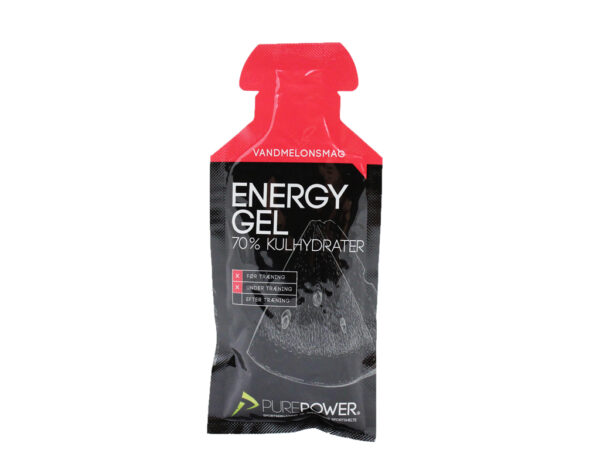 Køb PurePower EnergyGel - Vandmelon - 40 gram online billigt tilbud rabat cykler cykel