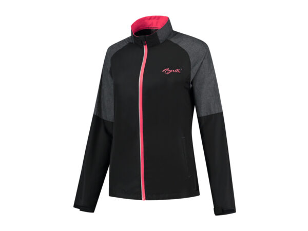 Køb Rogelli Enjoy - Sports jakke Dame - Airbloc - Melange sort pink - Str. M online billigt tilbud rabat cykler cykel