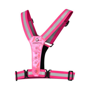 Køb Rogelli - Sports LED vest - Pink - One size online billigt tilbud rabat cykler cykel