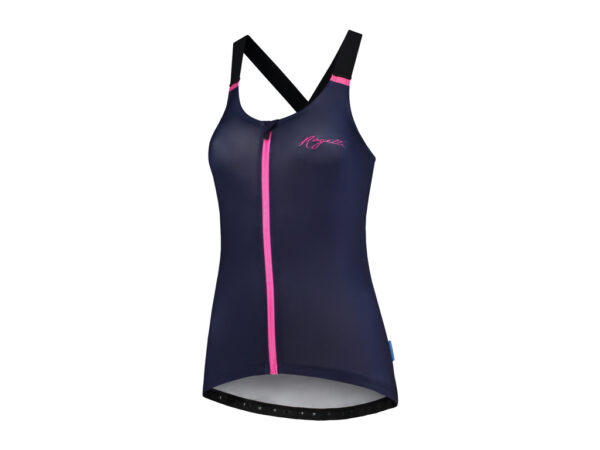 Køb Rogelli Twist - Tank Top - Dame - Race Fit - Blå/Pink - Str. S online billigt tilbud rabat cykler cykel