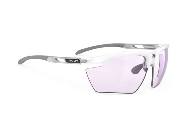 Køb Rudy Project Magnus - Solbrille - Impact XP Chr. 2 purple linse - Blank hvid online billigt tilbud rabat cykler cykel