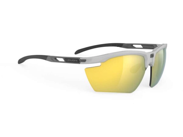 Køb Rudy Project Magnus - Solbrille - Multilaser gul linse - Mat lys grå online billigt tilbud rabat cykler cykel