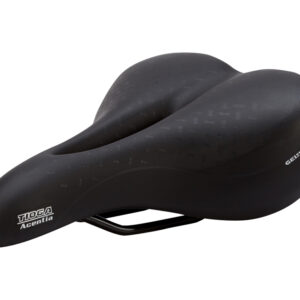 Køb Sadel Tioga model Geminus Aura Sort med gel online billigt tilbud rabat cykler cykel