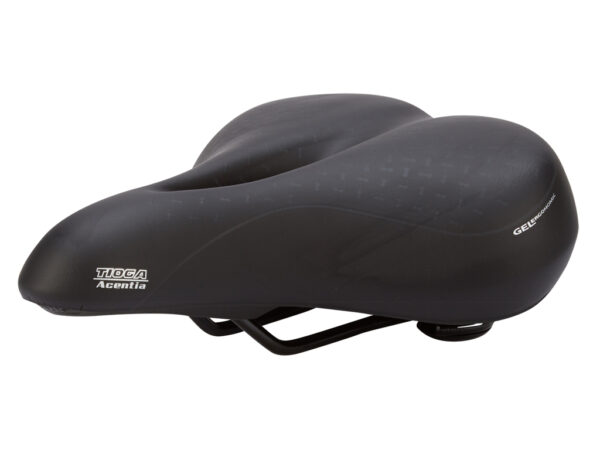 Køb Sadel Tioga model Pax Aura Sort med gel online billigt tilbud rabat cykler cykel