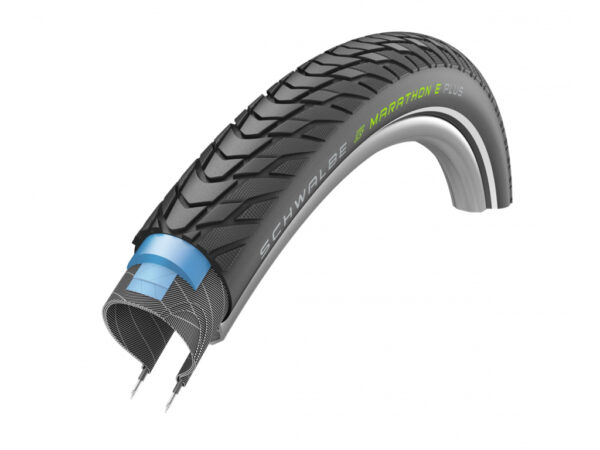 Køb Schwalbe Marathon E-Plus - Tråddæk - 28x1