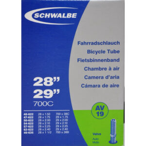 Køb Schwalbe slange 700 x 40-62c 27/29" med Auto ventil AV19 online billigt tilbud rabat cykler cykel