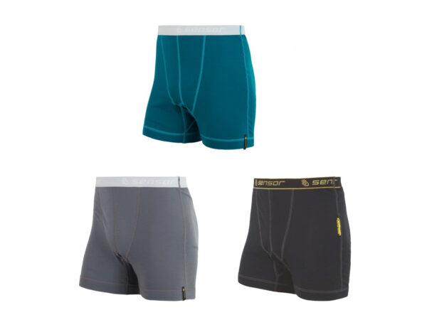 Køb Sensor Double Face - Boxer shorts - 3 pak - Sort/blå/grå - Str. XXL online billigt tilbud rabat cykler cykel