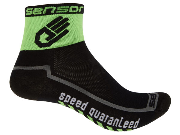 Køb Sensor Race lite - Cykelstrømper - Sort/grøn - Str. 9-11 / 43-47 online billigt tilbud rabat cykler cykel