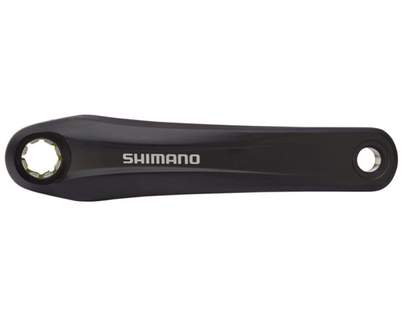 Køb Shimano Alivio - Pedalarm 175mm venstre - Sort - Til Octalink krankaksel online billigt tilbud rabat cykler cykel
