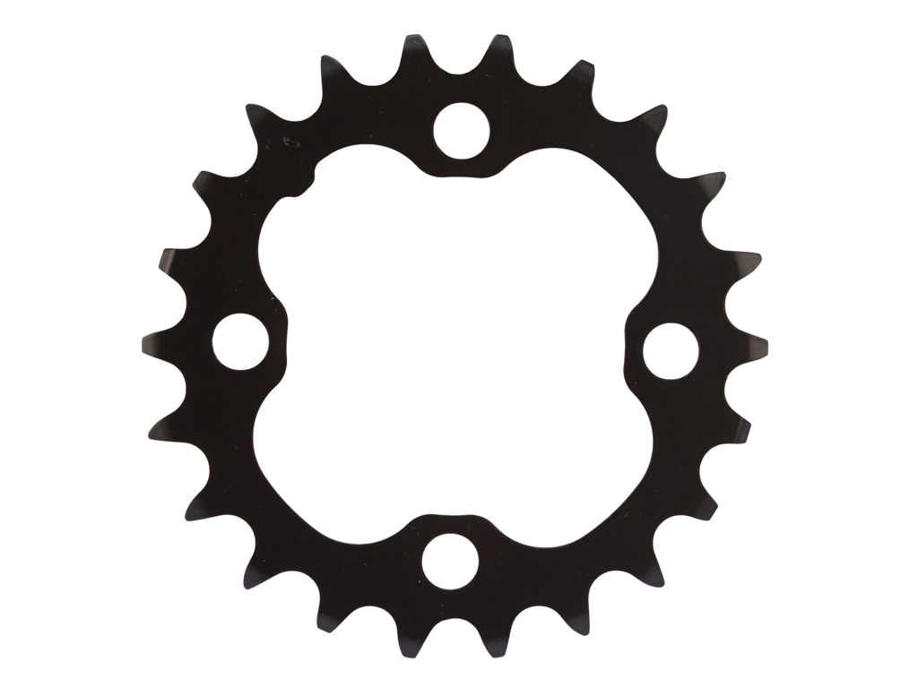 Køb Shimano Deore klinge - 22 tands sort - Type FC-M590 - 9 gear online billigt tilbud rabat cykler cykel