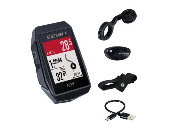 Køb Sigma ROX 11.1 Evo - Cykelcomputer med GPS - Med Pulsmåler - Sort online billigt tilbud rabat cykler cykel