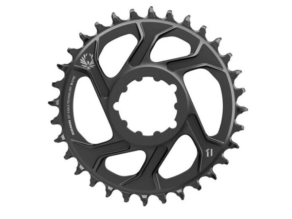 Køb Sram Eagle - Klinge 38 tands rund - 1 x 12 gear - Direct Mount - 3 mm offset - Sort online billigt tilbud rabat cykler cykel