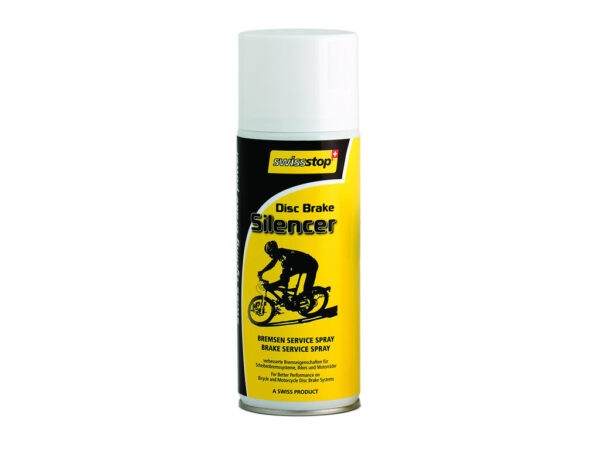 Køb Swissstop Silencer - 400ml. spray - Til skivebremser online billigt tilbud rabat cykler cykel