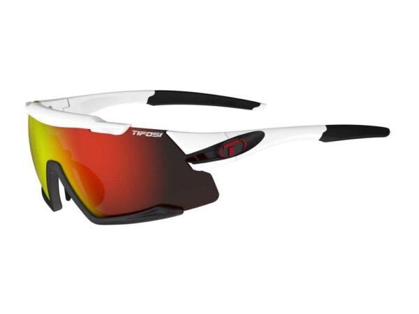 Køb Tifosi Aethon - Cykelbrille - Hvid/Sort - 3 Linser - M-XL online billigt tilbud rabat cykler cykel