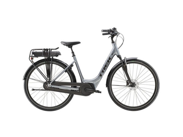 Køb Trek District+ 2 - Grey M (400Wh) online billigt tilbud rabat cykler cykel