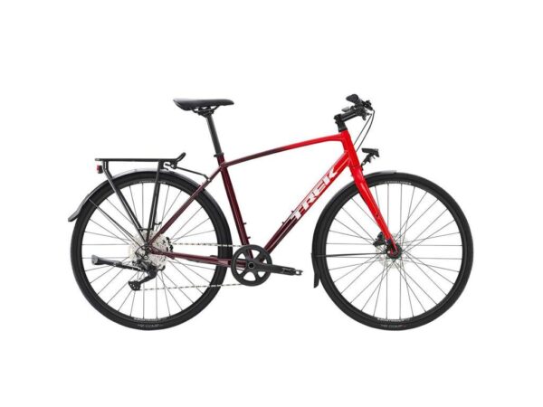 Køb Trek FX 3 Equipped - Red S online billigt tilbud rabat cykler cykel