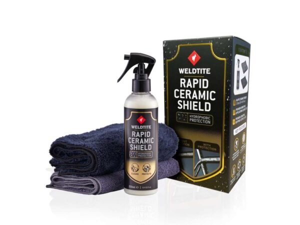 Køb Weldtite Rapid Ceramic Shield Kit - Hydrofobisk beskyttelse - Inkl. 2 klude online billigt tilbud rabat cykler cykel